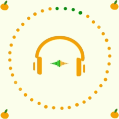 みかんのオーディオビジュアライザー